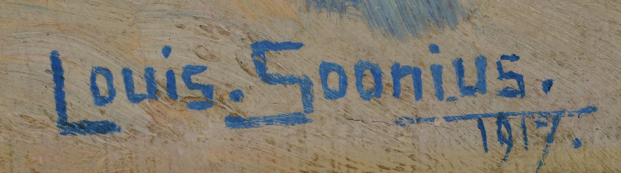 Louis Soonius signaturen Strandplezier