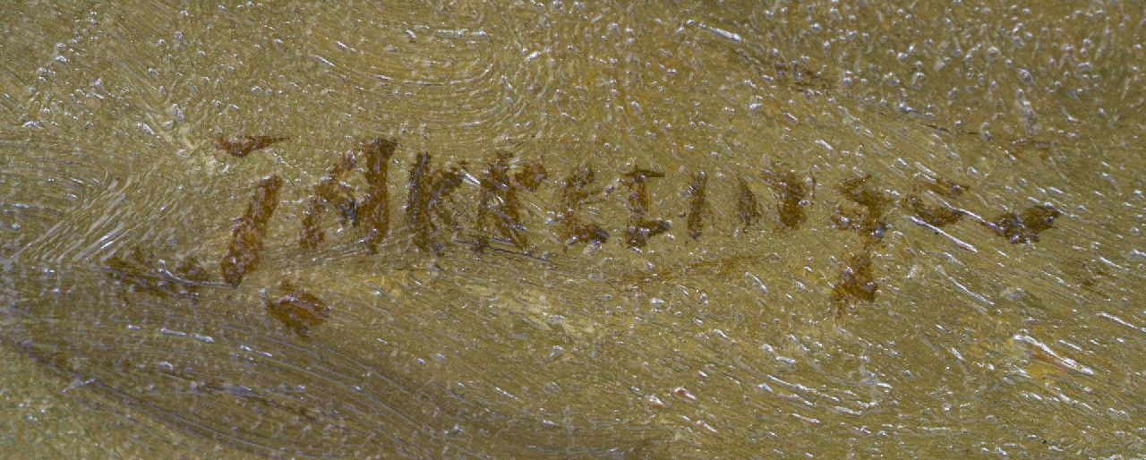 Johannes Evert Akkeringa signaturen Petunia's