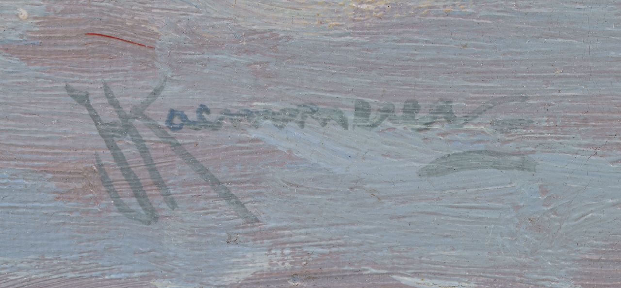 Johan Hendrik Kaemmerer signaturen Voorjaarsbloemen