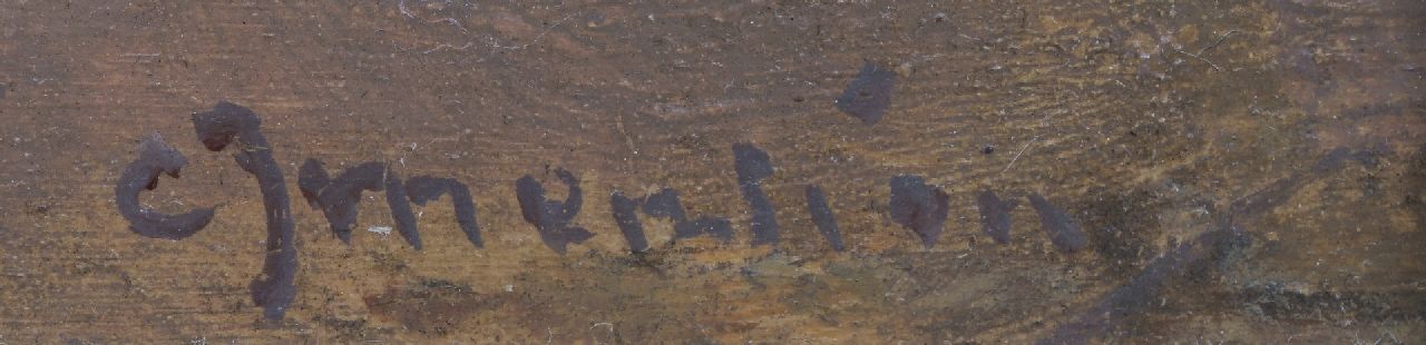 Cornelis Jan Mension signaturen Reekalfje