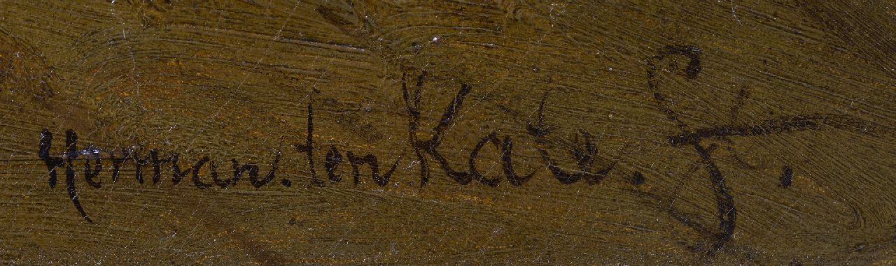 Herman ten Kate signaturen De liefde is wakker als anderen slapen