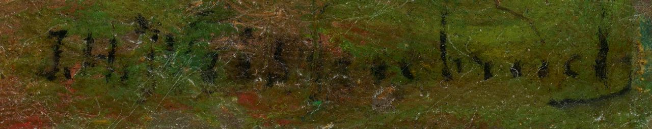 Jan Hendrik Weissenbruch signaturen Poldersloot