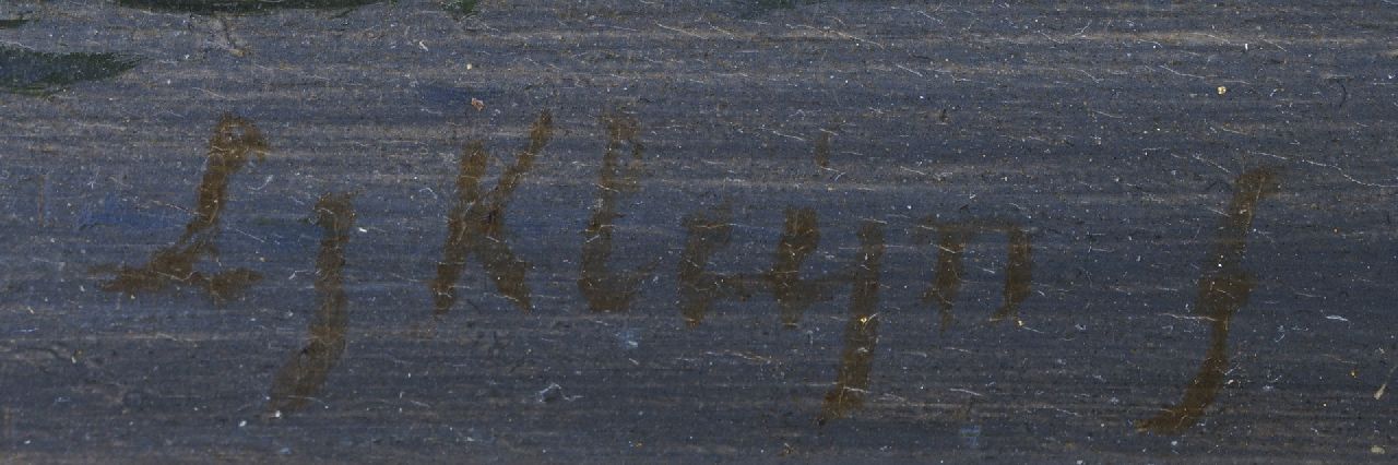 Lodewijk Johannes Kleijn signaturen Rivierlandschap