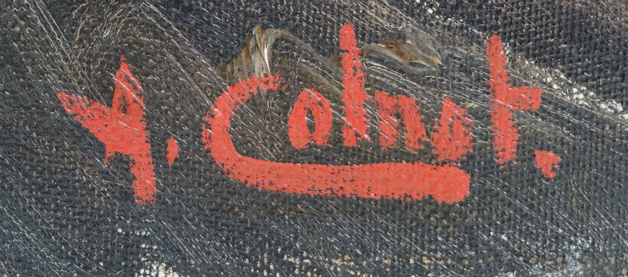 Arnout Colnot signaturen Ophaalbrug in Loenen aan de Vecht