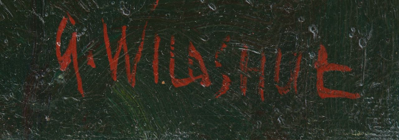 George Wildschut signaturen Het Fransepad, Blaricum