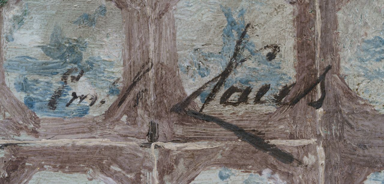 Emile Claus signaturen Meisjes bij de kachel