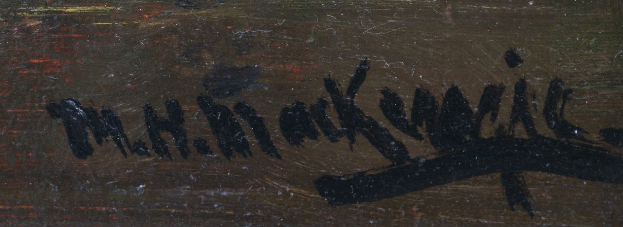 Marie Henri Mackenzie signaturen Oudezijds Achterburgwal, Amsterdam