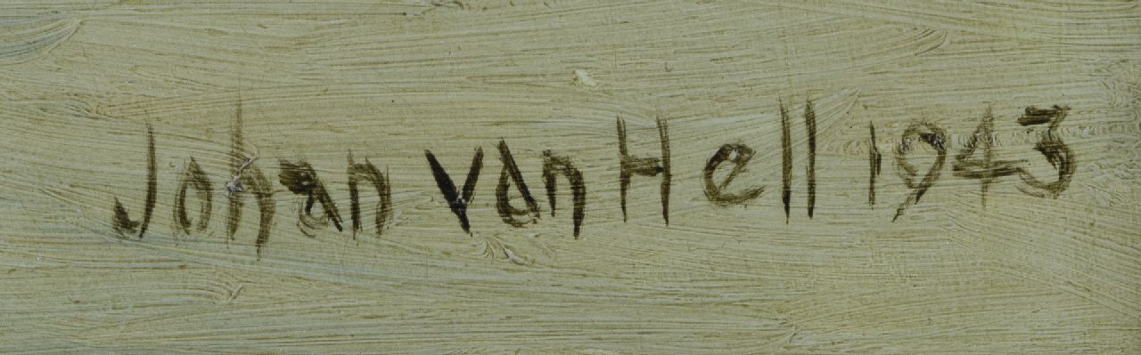 Johan van Hell signaturen Straatzanger