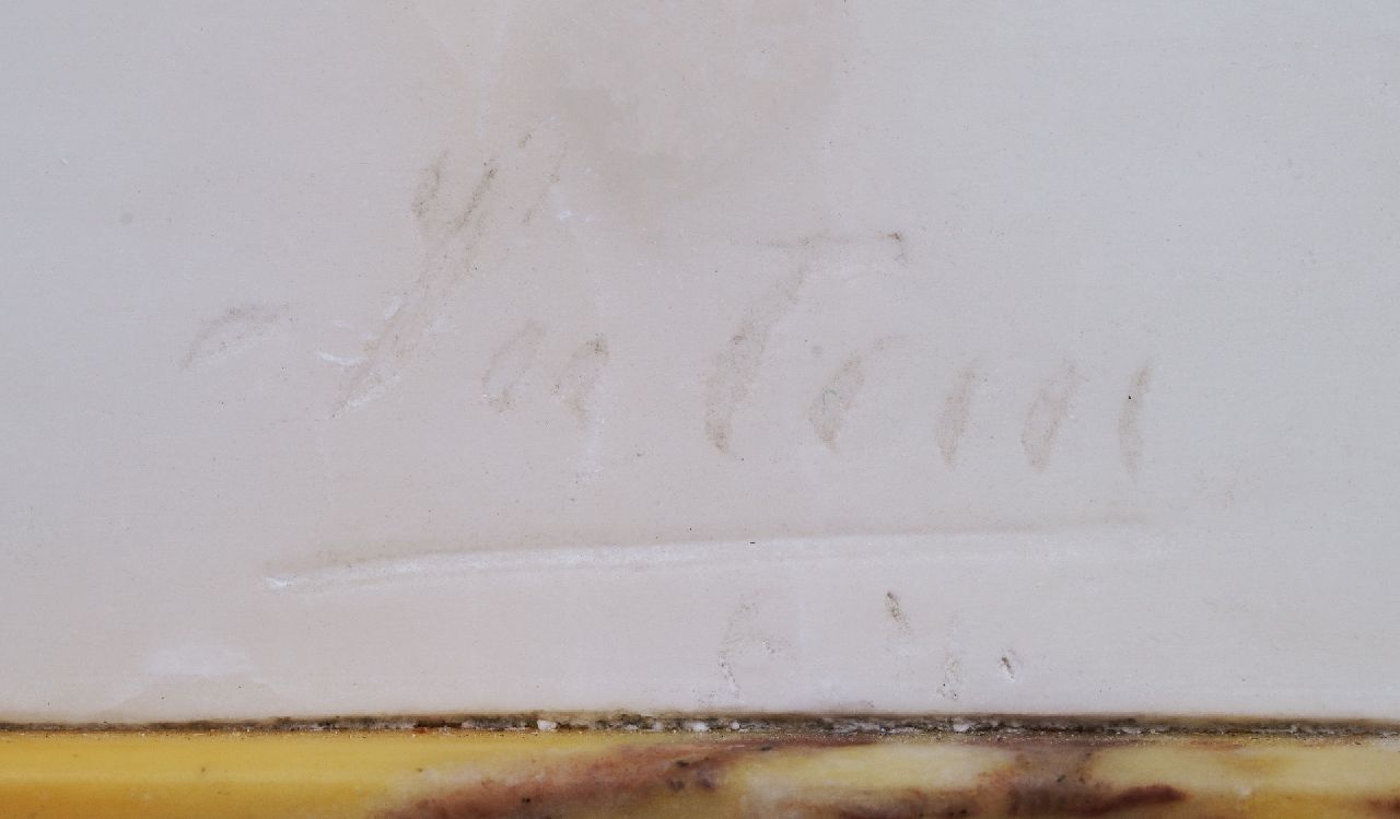 Franse School signaturen Buste van een vrouw