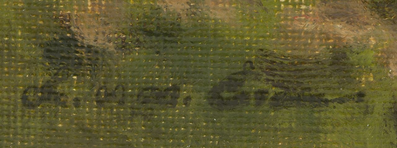 Leo van den Ende signaturen Boerderij in Sassenheim