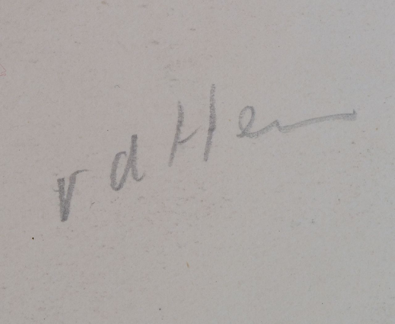 Piet van der Hem signaturen Liefdespaar i.o.