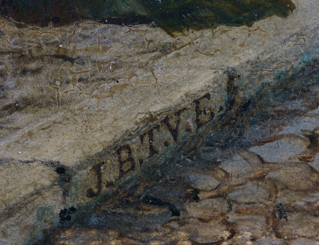Jan Baptist Tetar van Elven signaturen Speelbank te Spa