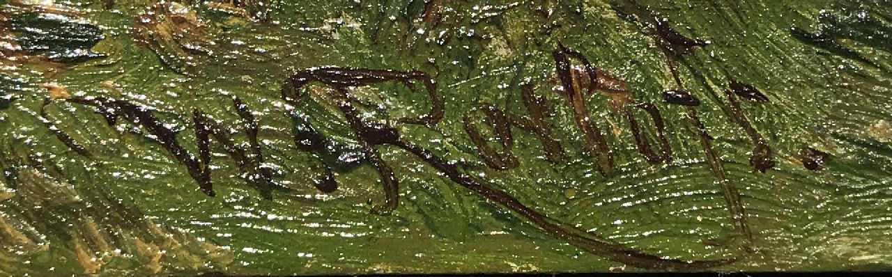 Willem Roelofs signaturen Polderlandschap