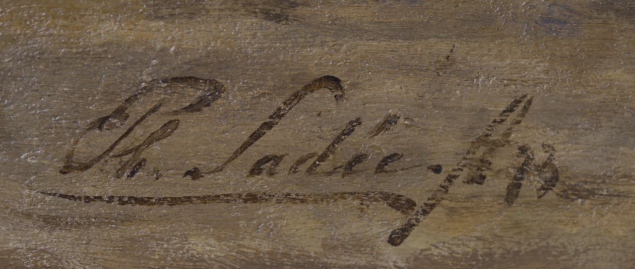 Philip Sadée signaturen Het deel der armen