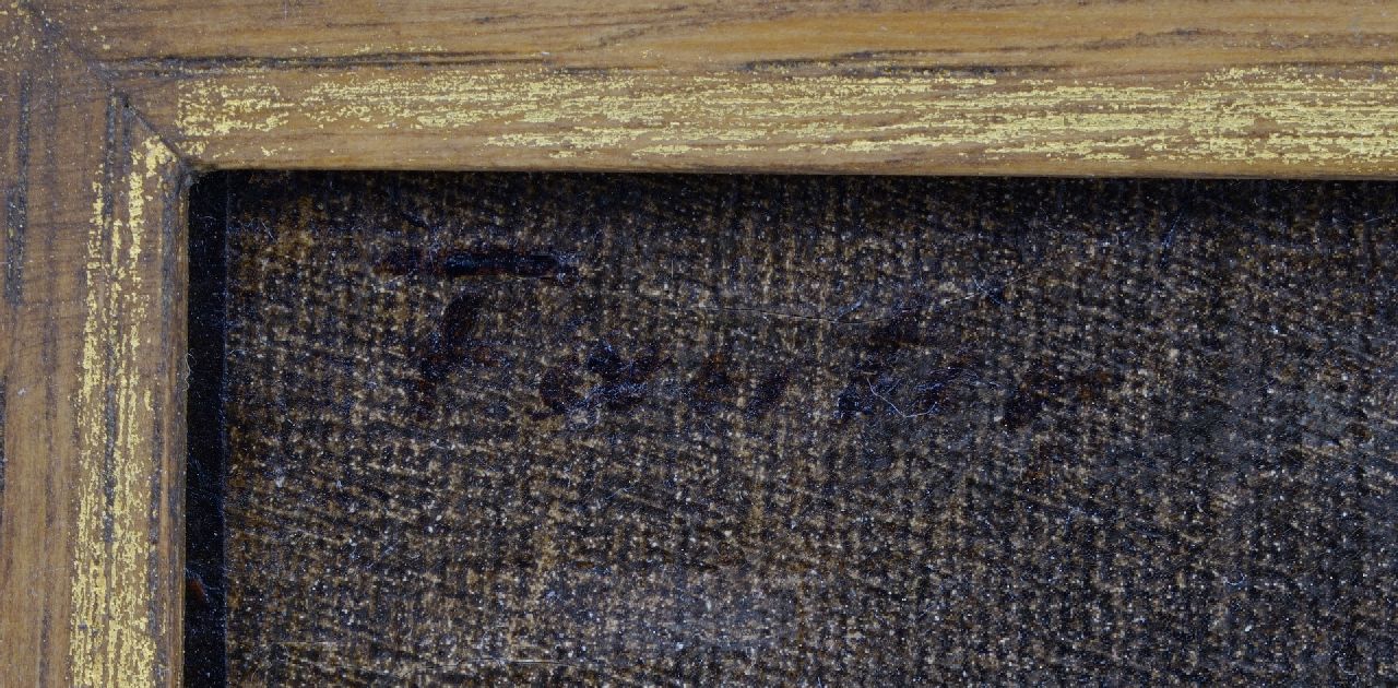 Henri Fantin-Latour signaturen La coiffeuse