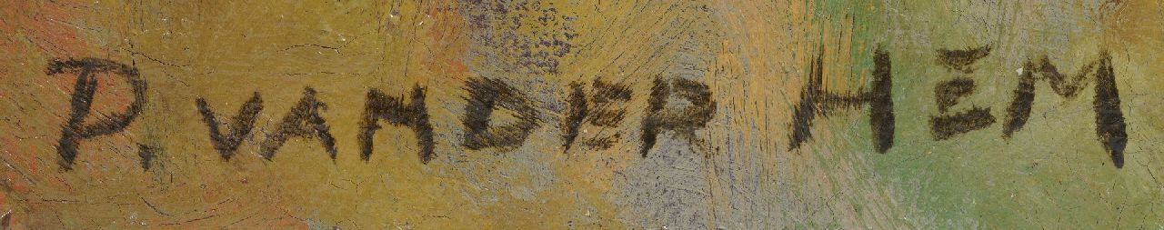 Piet van der Hem signaturen Fazantenjacht