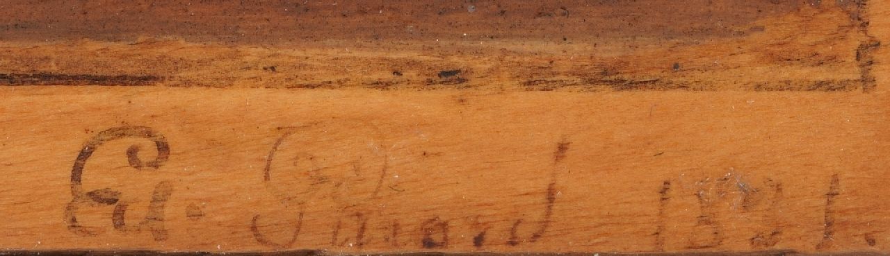 Édouard Henri Théophile Pingret signaturen De armenloterij