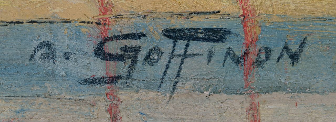 Aristide Goffinon signaturen Ontbijtstilleven