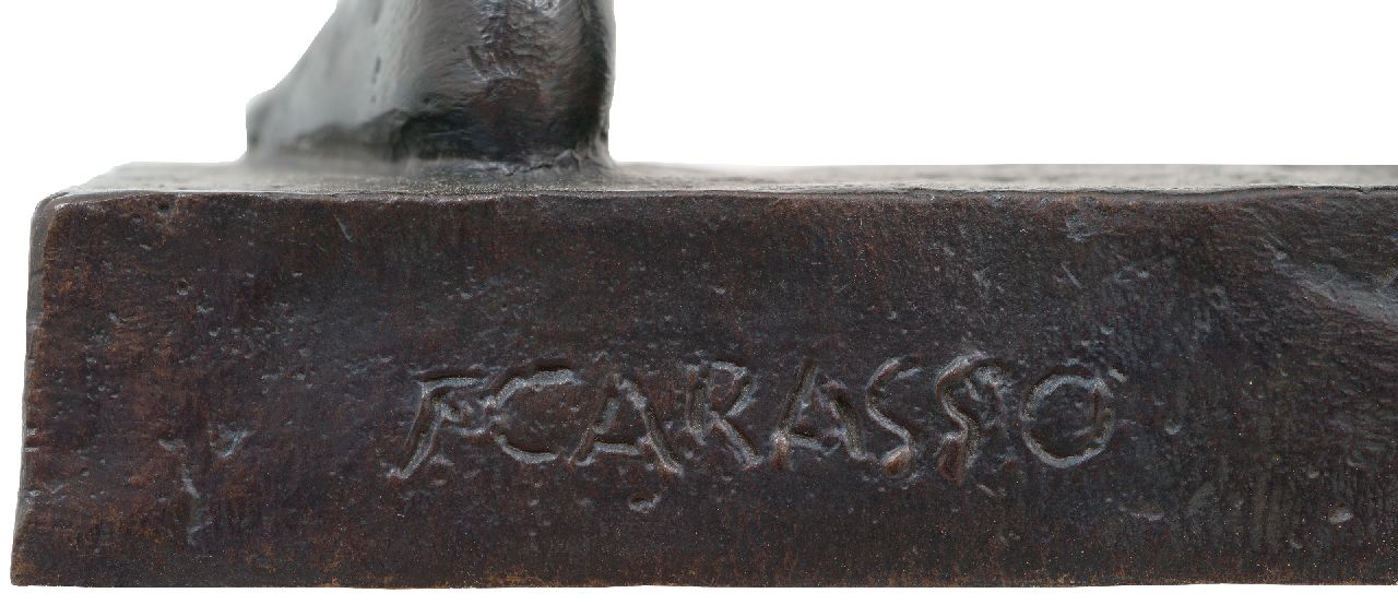 Fred Carasso signaturen Staande vrouw