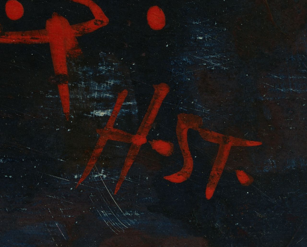 Hans Rudolf Strupler signaturen Zonder titel