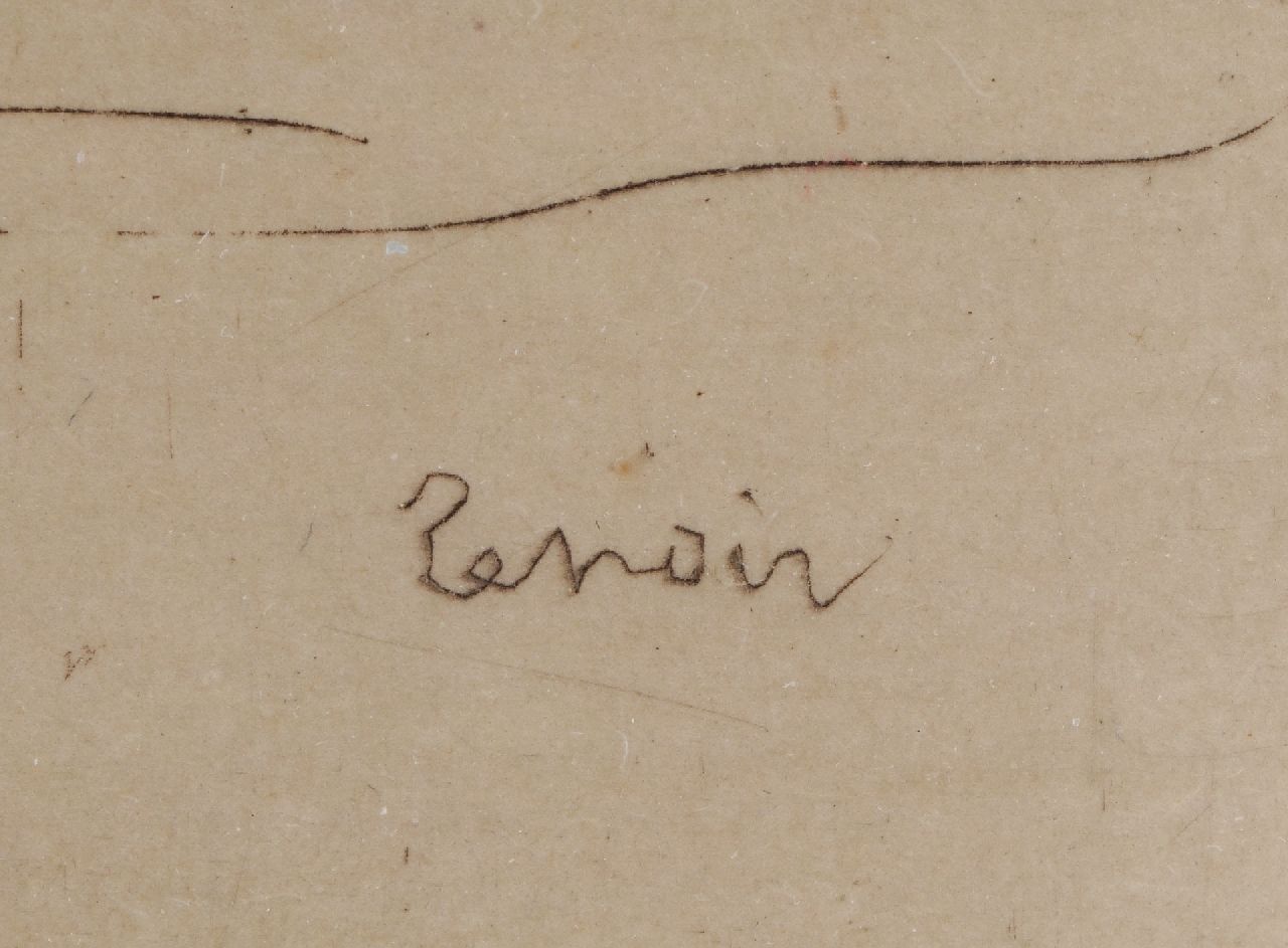 Auguste Renoir signaturen Femme nue couchée