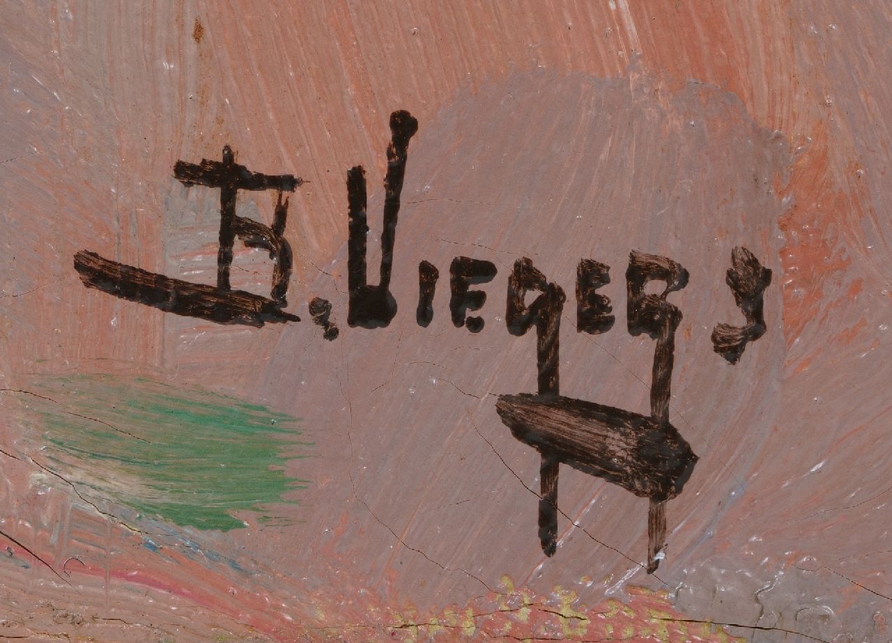 Ben Viegers signaturen Bloeiende bollenvelden