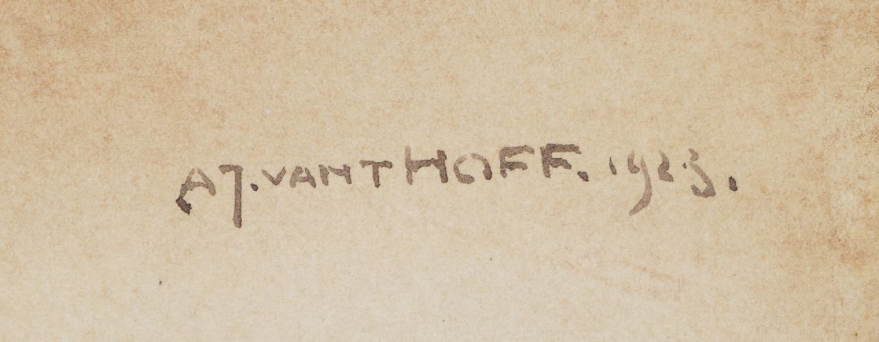 Adriaan van 't Hoff signaturen Vliegenzwammen