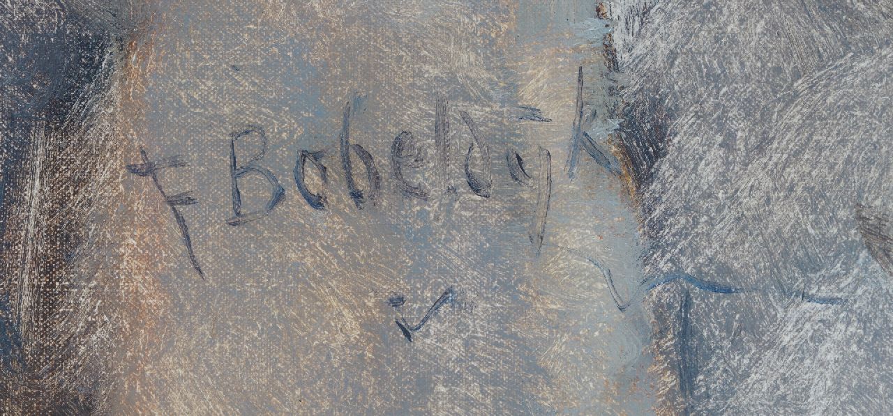Felicien Bobeldijk signaturen Blauwe regen