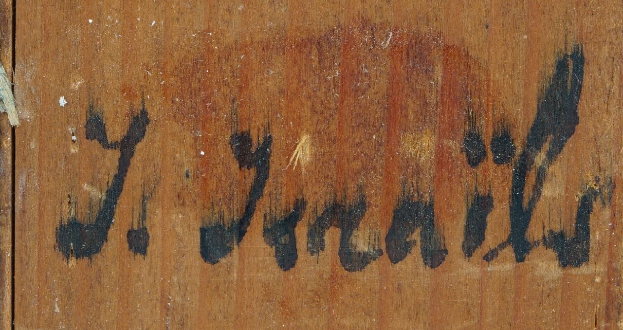 Isaac Israels signaturen Jongen op het Scheveningse strand