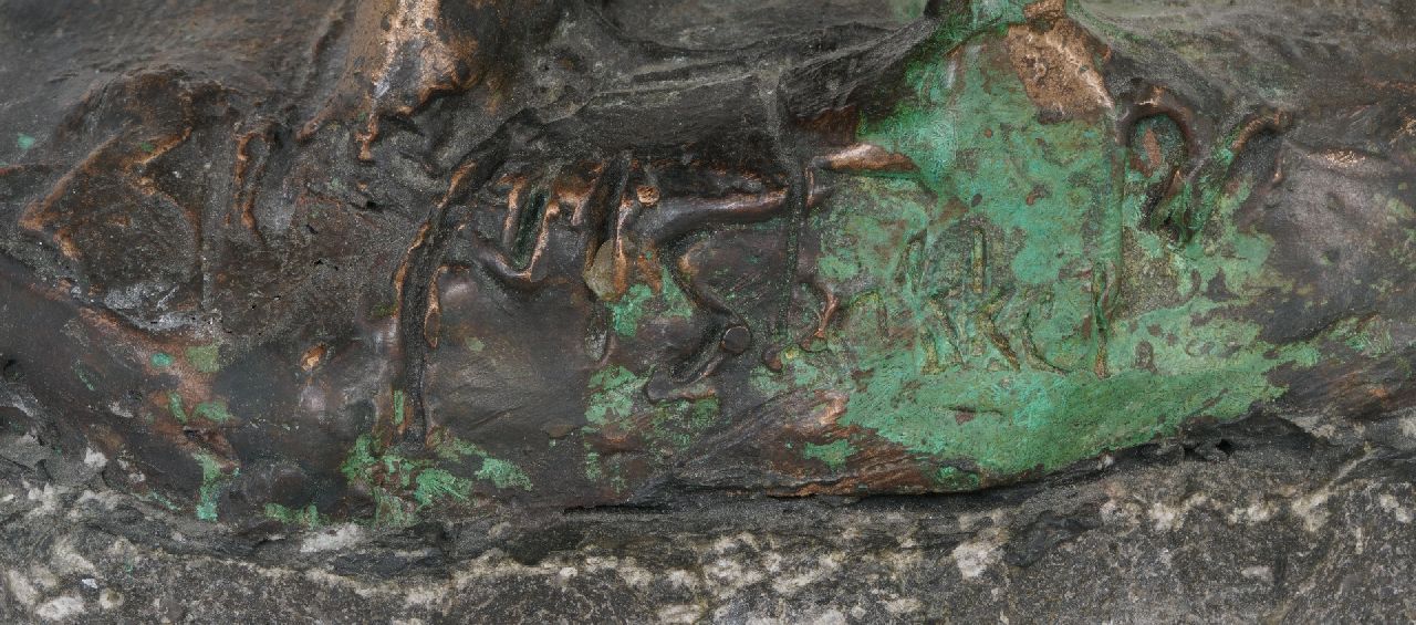 Jits Bakker signaturen Leda en de zwaan