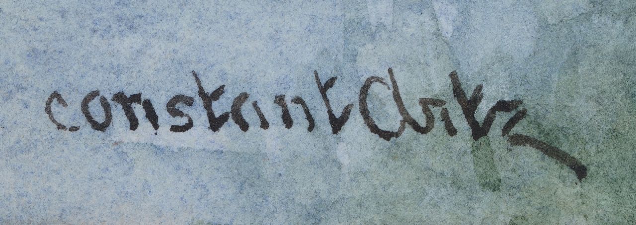 Constant Artz signaturen Jong geleerd, oud gedaan