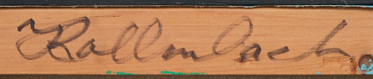 Hans Hollenbach signaturen Zonder titel