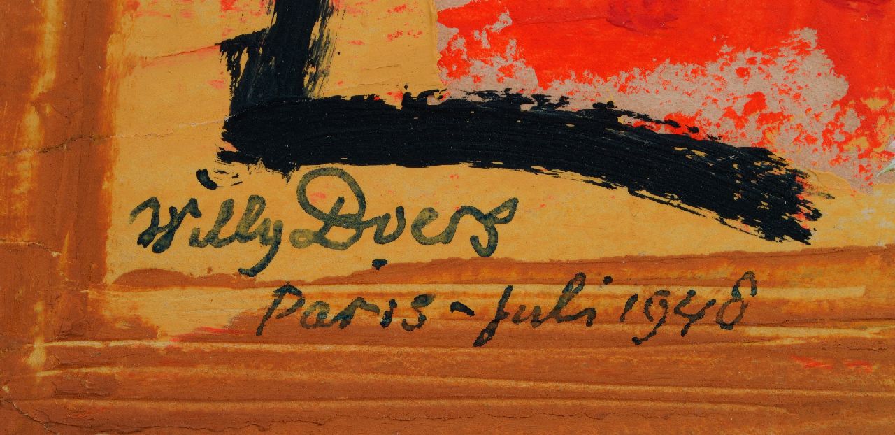 Willy Boers signaturen Zonder titel