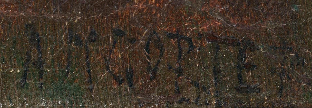 Arnold Gorter signaturen Koeien langs de Vordense Beek