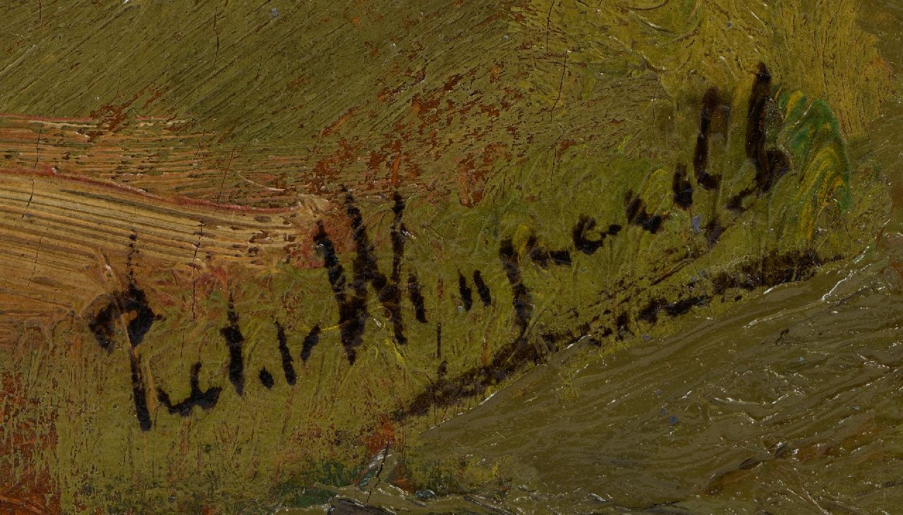 Piet van Wijngaerdt signaturen Boerderij in Amstelveen