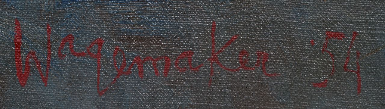 Jaap Wagemaker signaturen Donkere figuren