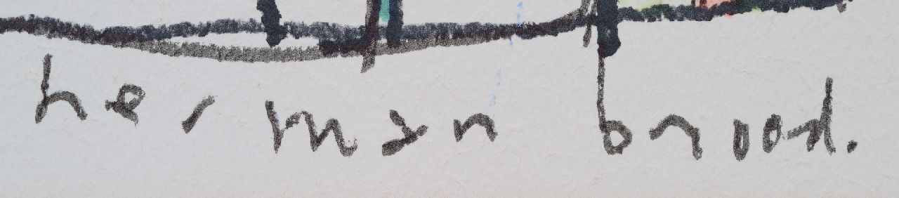 Herman Brood signaturen De biechtstoel
