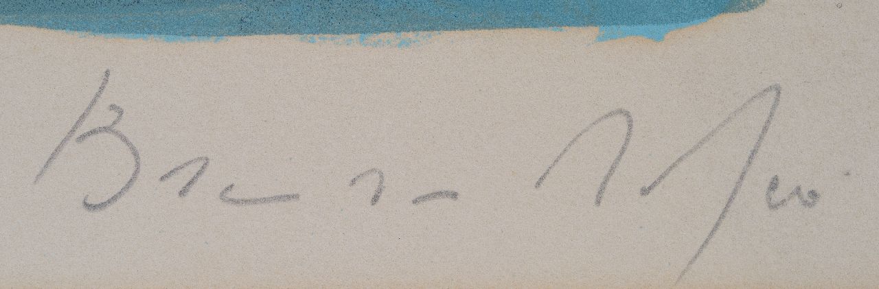 Bram van Velde signaturen Zonder titel