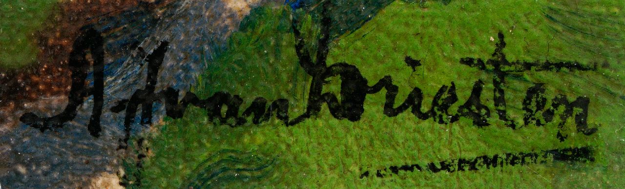 Arend Jan van Driesten signaturen Bollenvelden