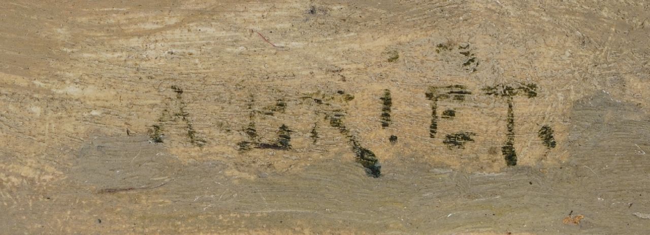 Arthur Briët signaturen Strandgezicht