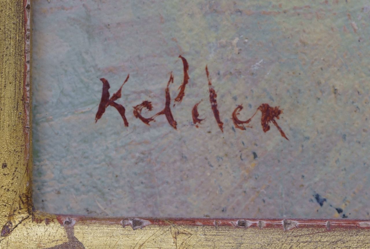 Toon Kelder signaturen Liggend naakt