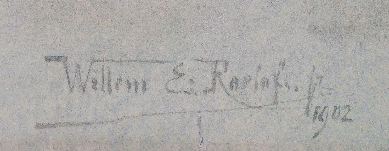 Willem Elisa Roelofs jr. signaturen Stilleven met vaas en kom