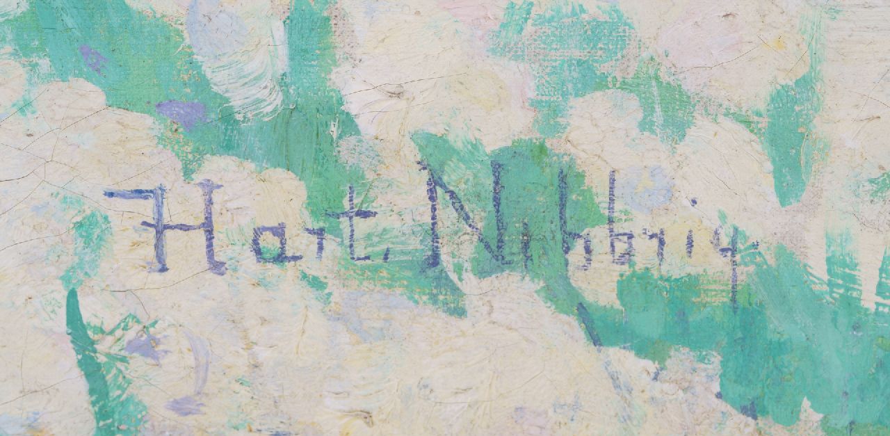 Ferdinand Hart Nibbrig signaturen Bollenvelden in Bennebroek