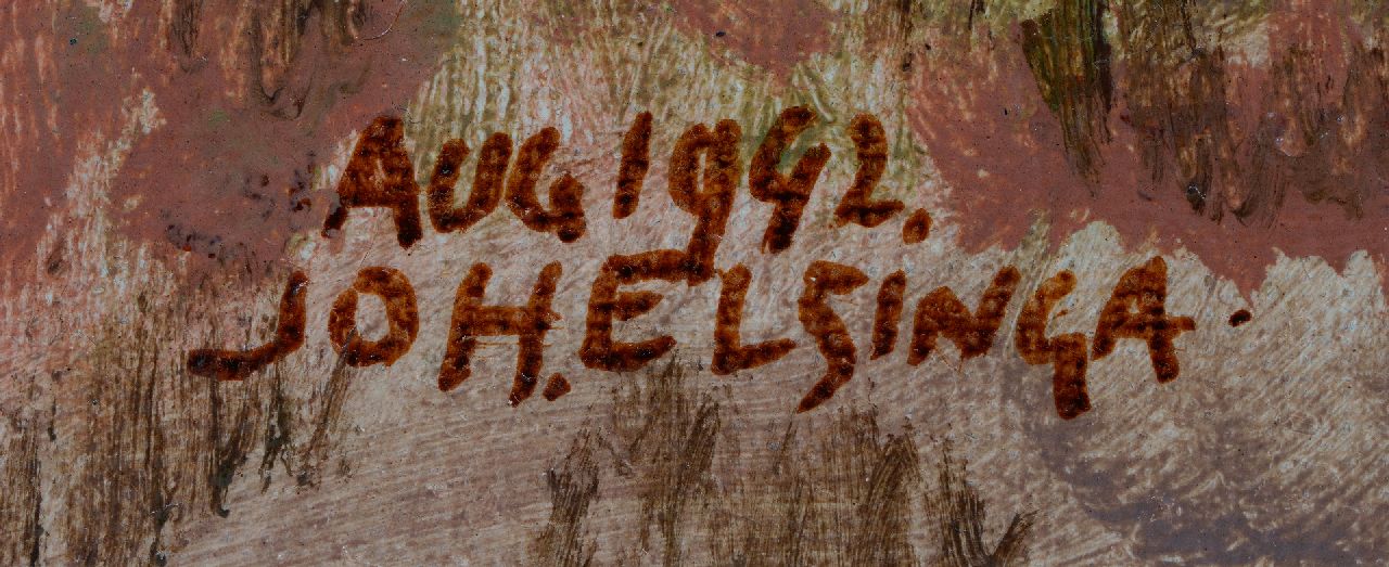 Joh Elsinga signaturen Oogsttijd