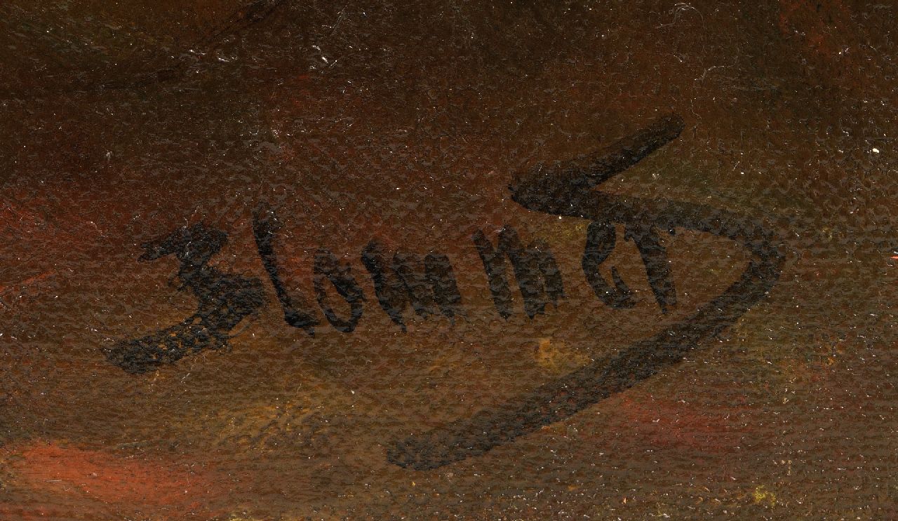 Bernard Blommers signaturen Samen aan de tafel