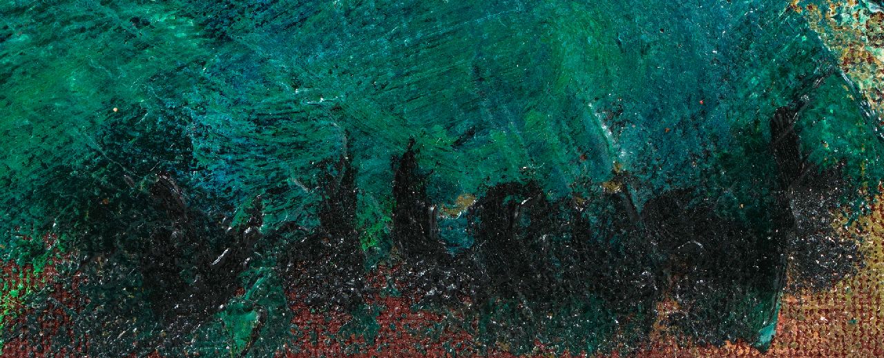 Jan van der Leest signaturen Bloementuin