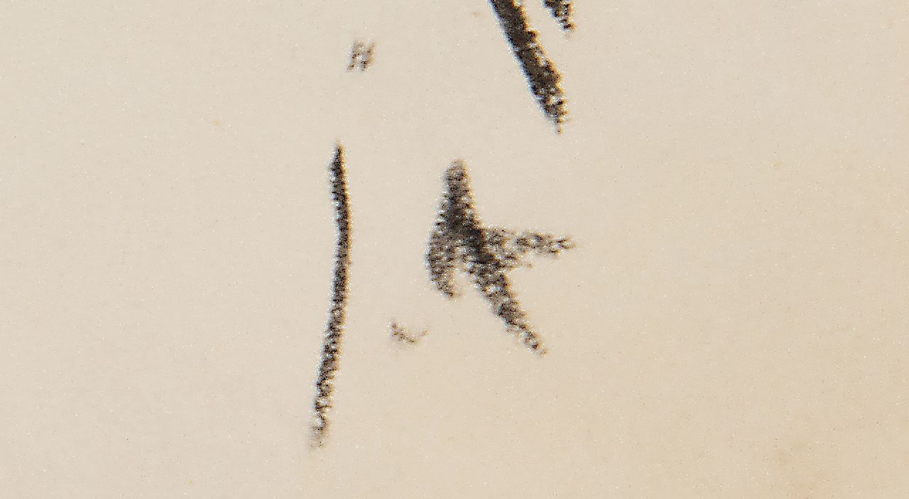 Jan Altink signaturen Portret, ws Hendrik Werkman