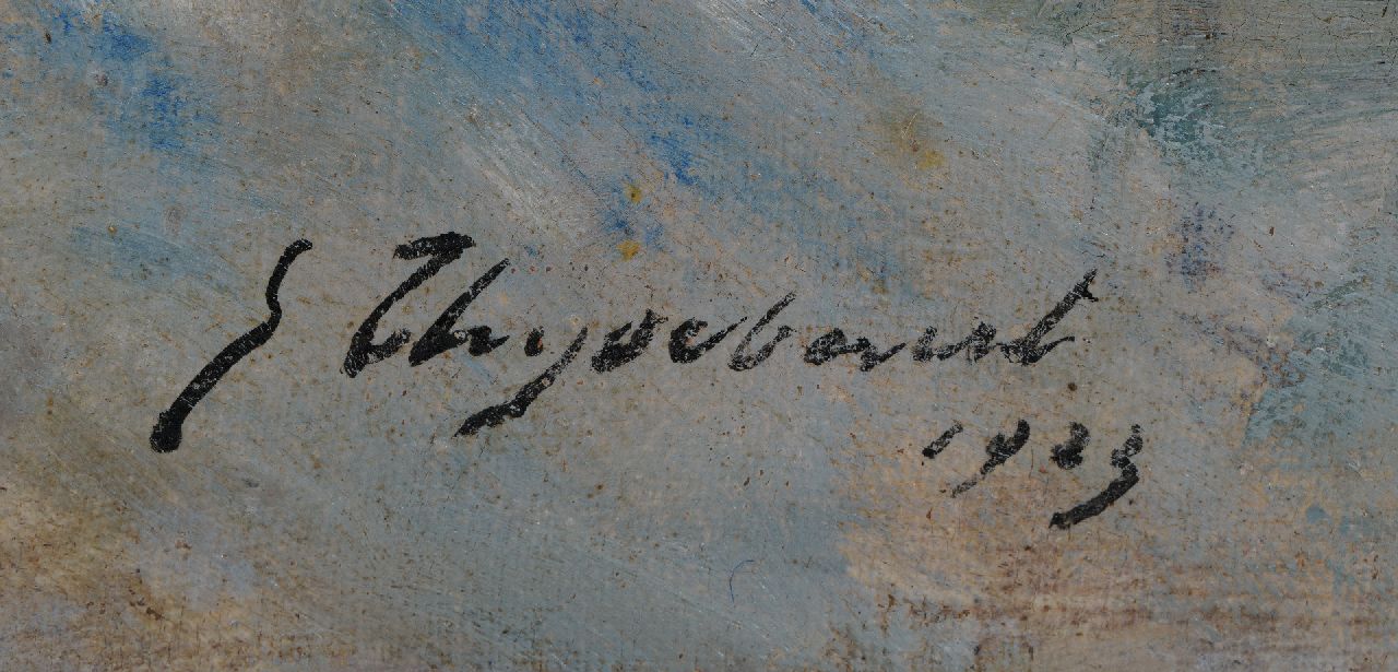 Emile Thysebaert signaturen In de fourniturenwinkel