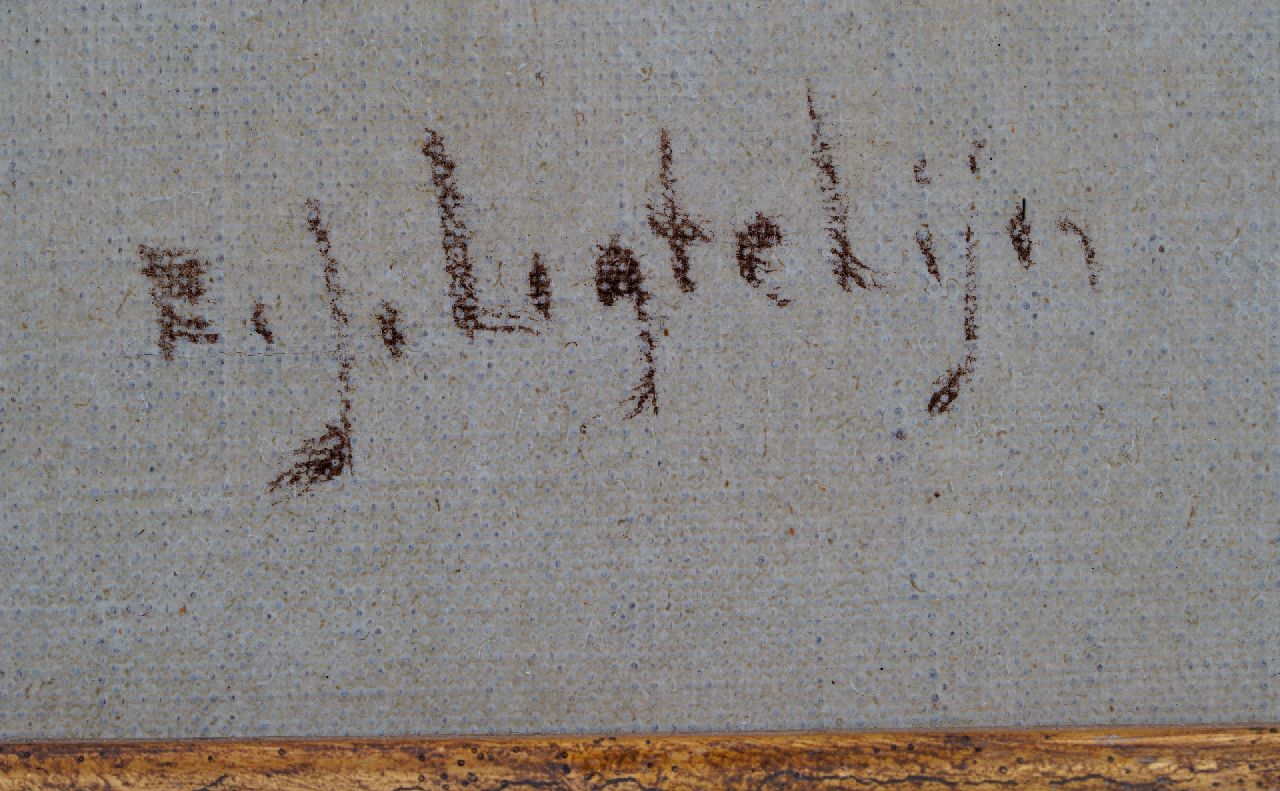 Evert Jan Ligtelijn signaturen Stilleven met eieren, beeld en vaasje
