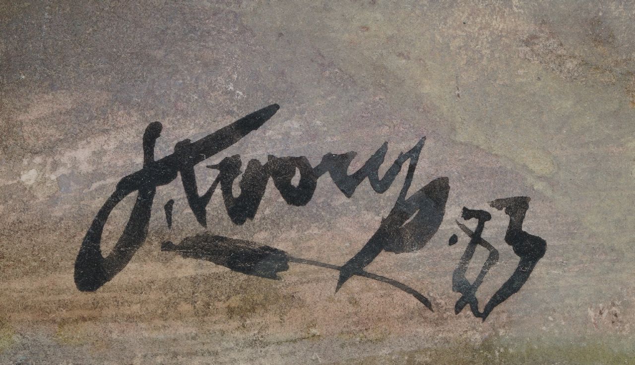 Jan Toorop signaturen Na de arbeid